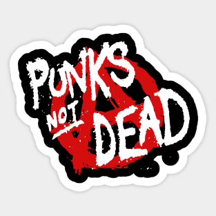 Punks not dead! Sticker